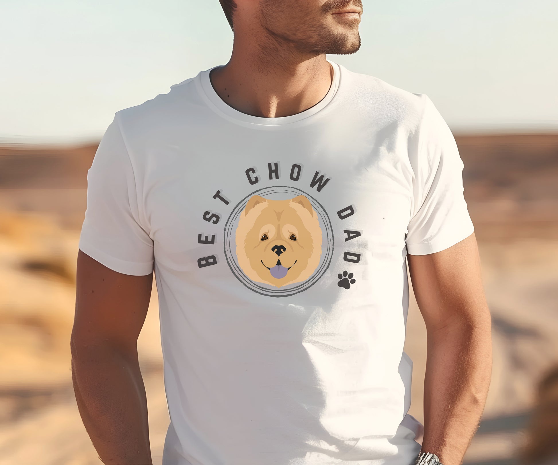 Best Chow Chow Dad Tshirt - TLC Paws