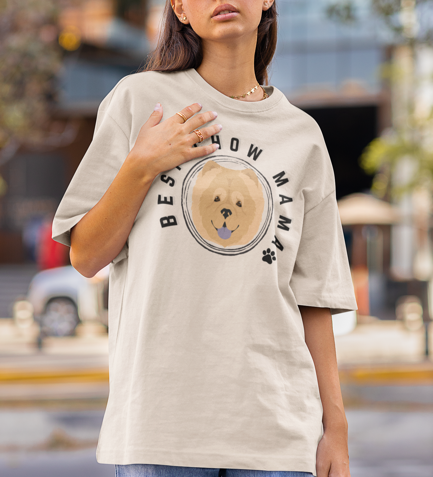 Best Chow Chow Mama Tshirt Dog Mum Tee - TLC Paws