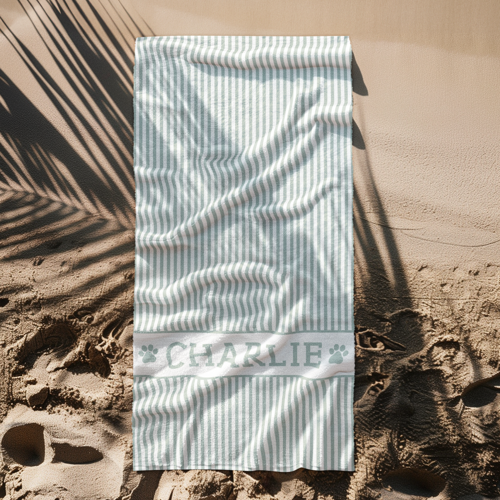 Personalised Pet Beach Towel