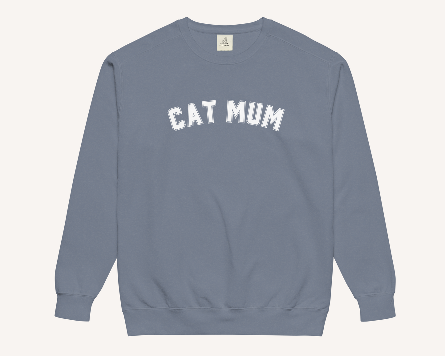 Cat Mum Varsity Sweatshirt - TLC Paws
