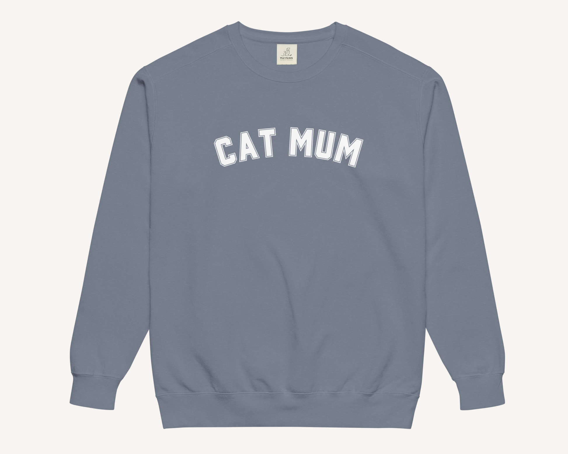 Cat Mum Varsity Sweatshirt - TLC Paws