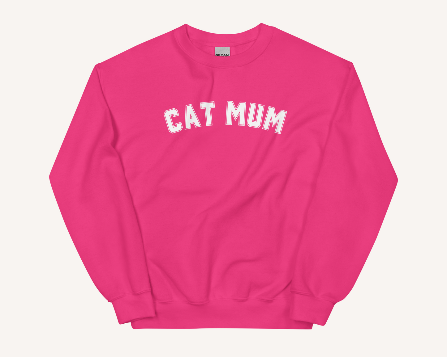 Cat Mum Varsity Sweatshirt - TLC Paws
