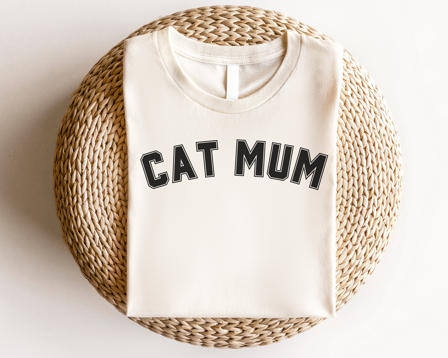 Cat Mum Varsity Tshirt - TLC Paws