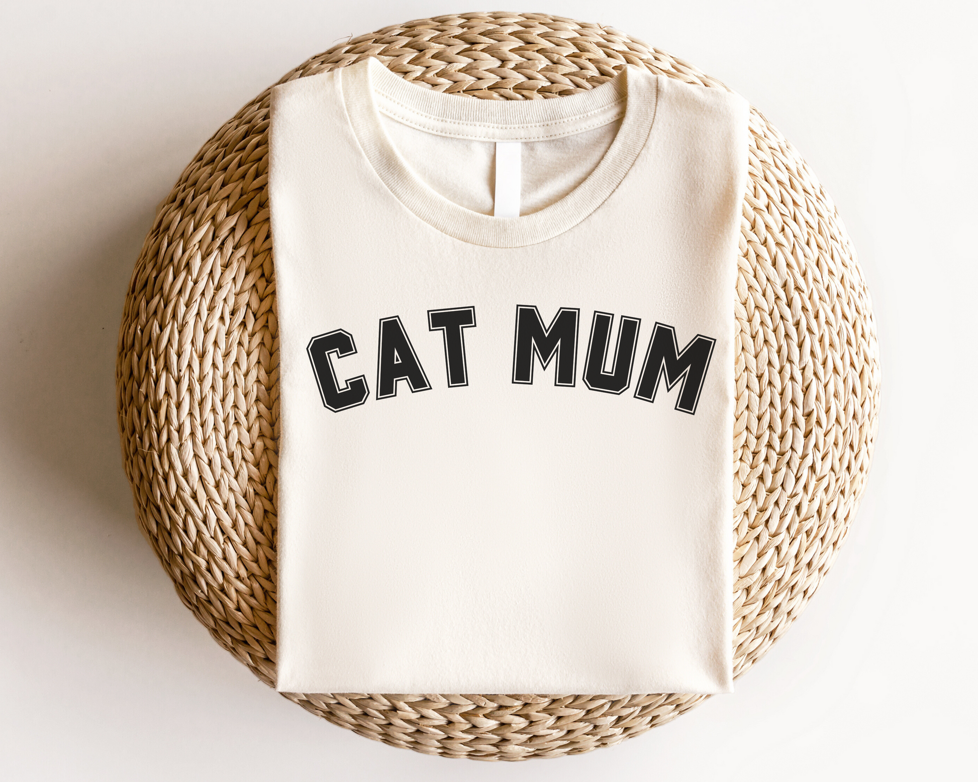 Cat Mum Varsity Tshirt - TLC Paws