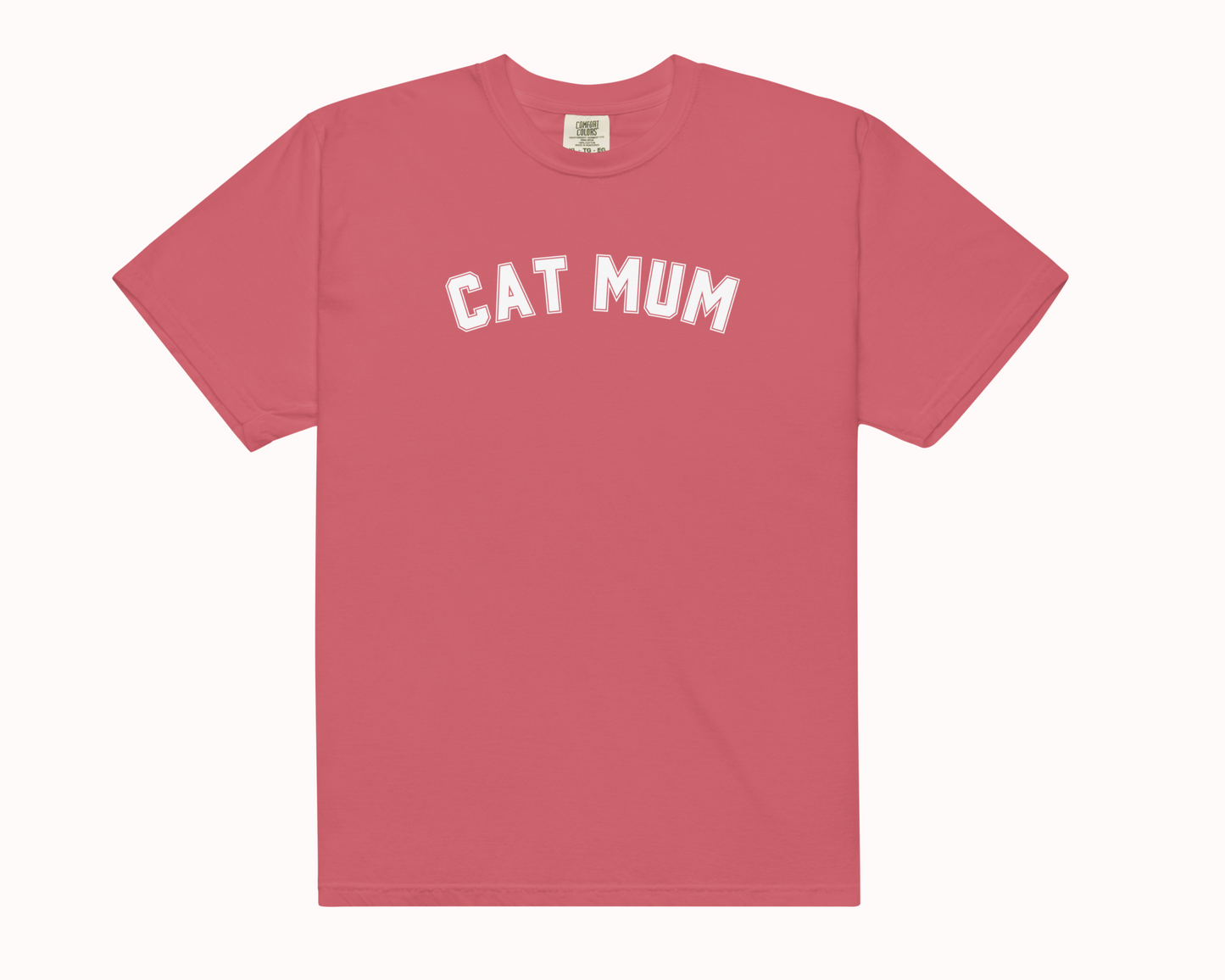 Cat Mum Varsity Tshirt - TLC Paws