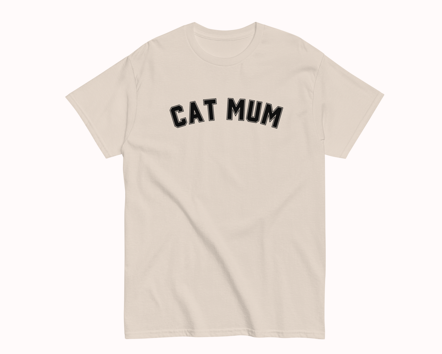 Cat Mum Varsity Tshirt - TLC Paws