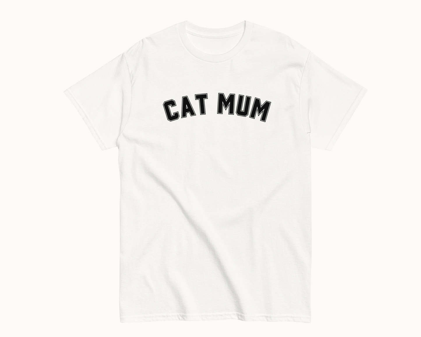 Cat Mum Varsity Tshirt - TLC Paws