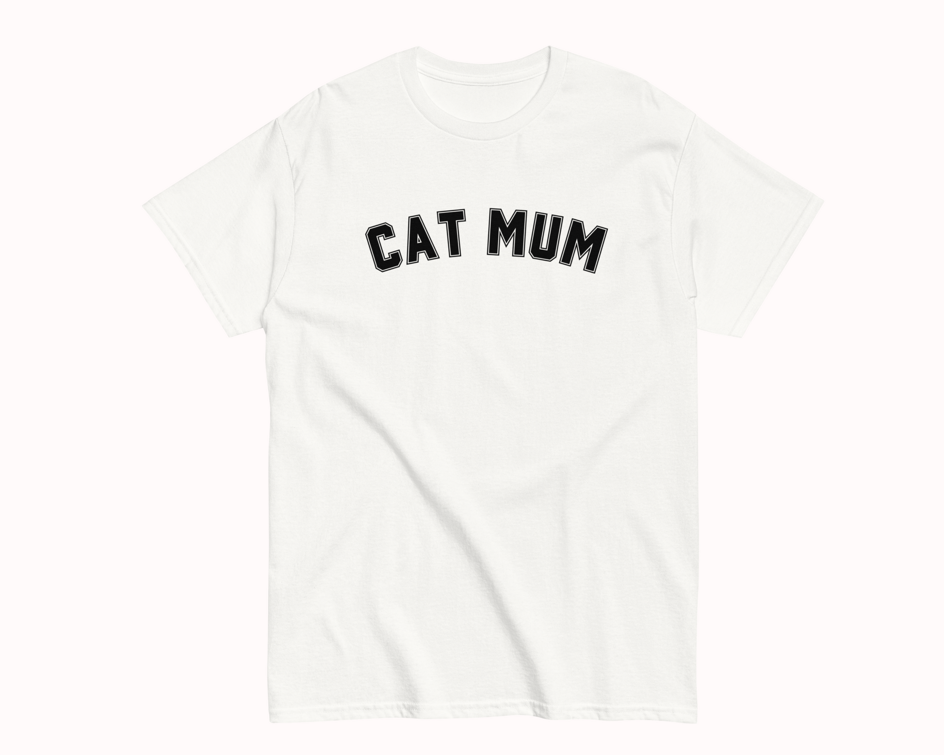 Cat Mum Varsity Tshirt - TLC Paws