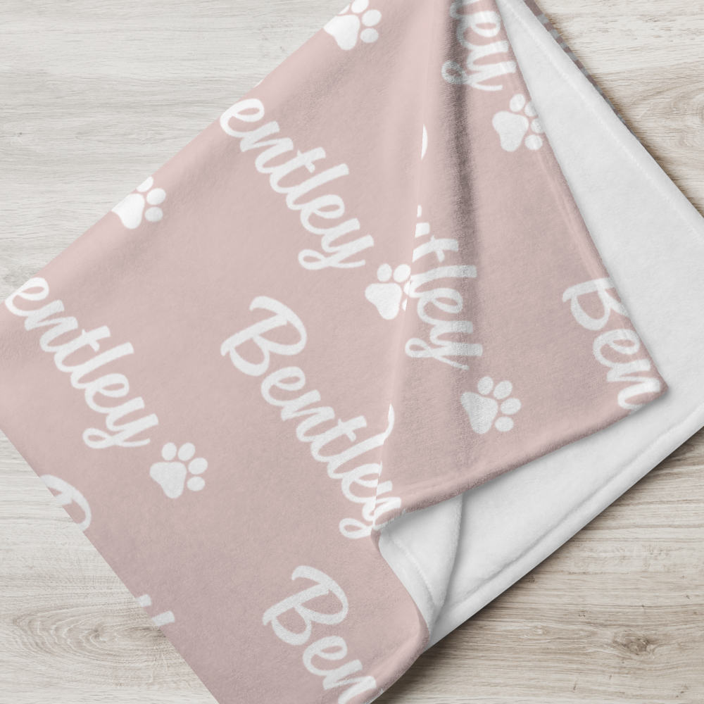 Personalised Pet and Baby Blanket