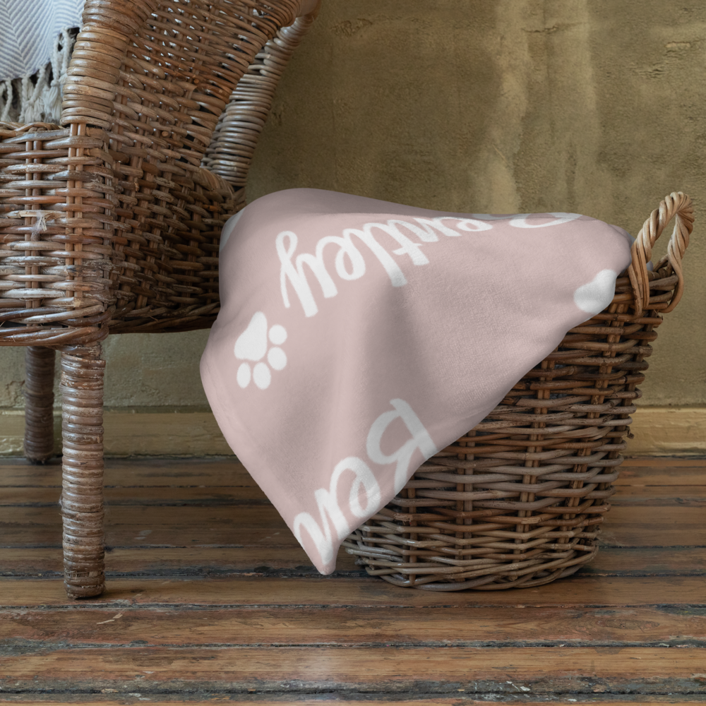 Personalised Pet and Baby Blanket