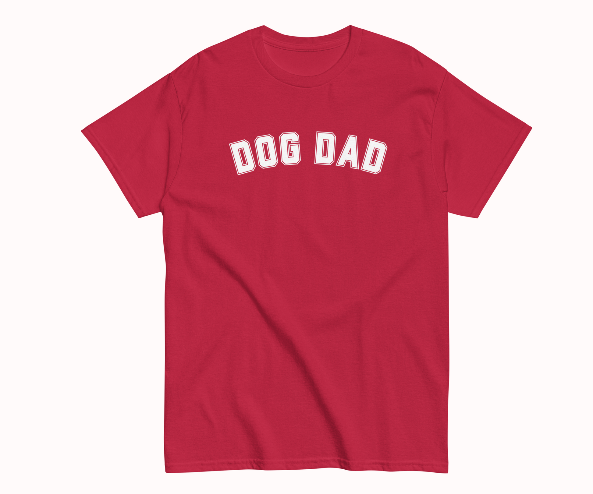 Dog Dad Varsity Tshirt