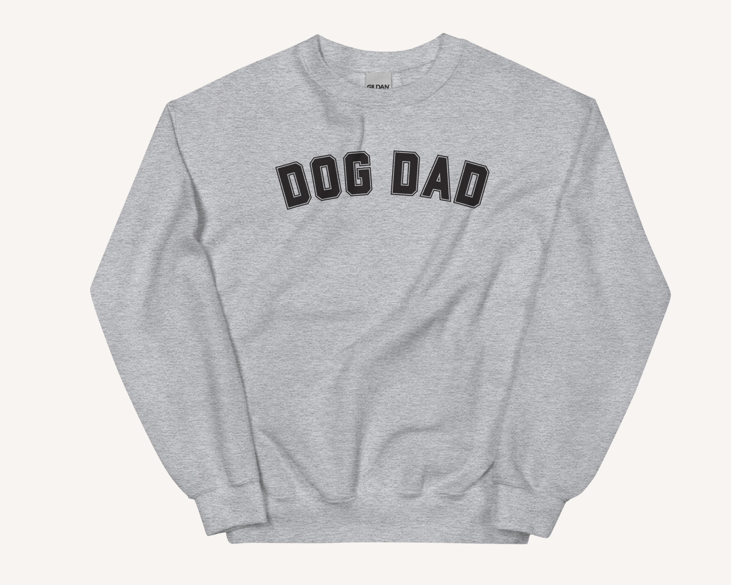 Dog Dad Varsity Sweatshirt
