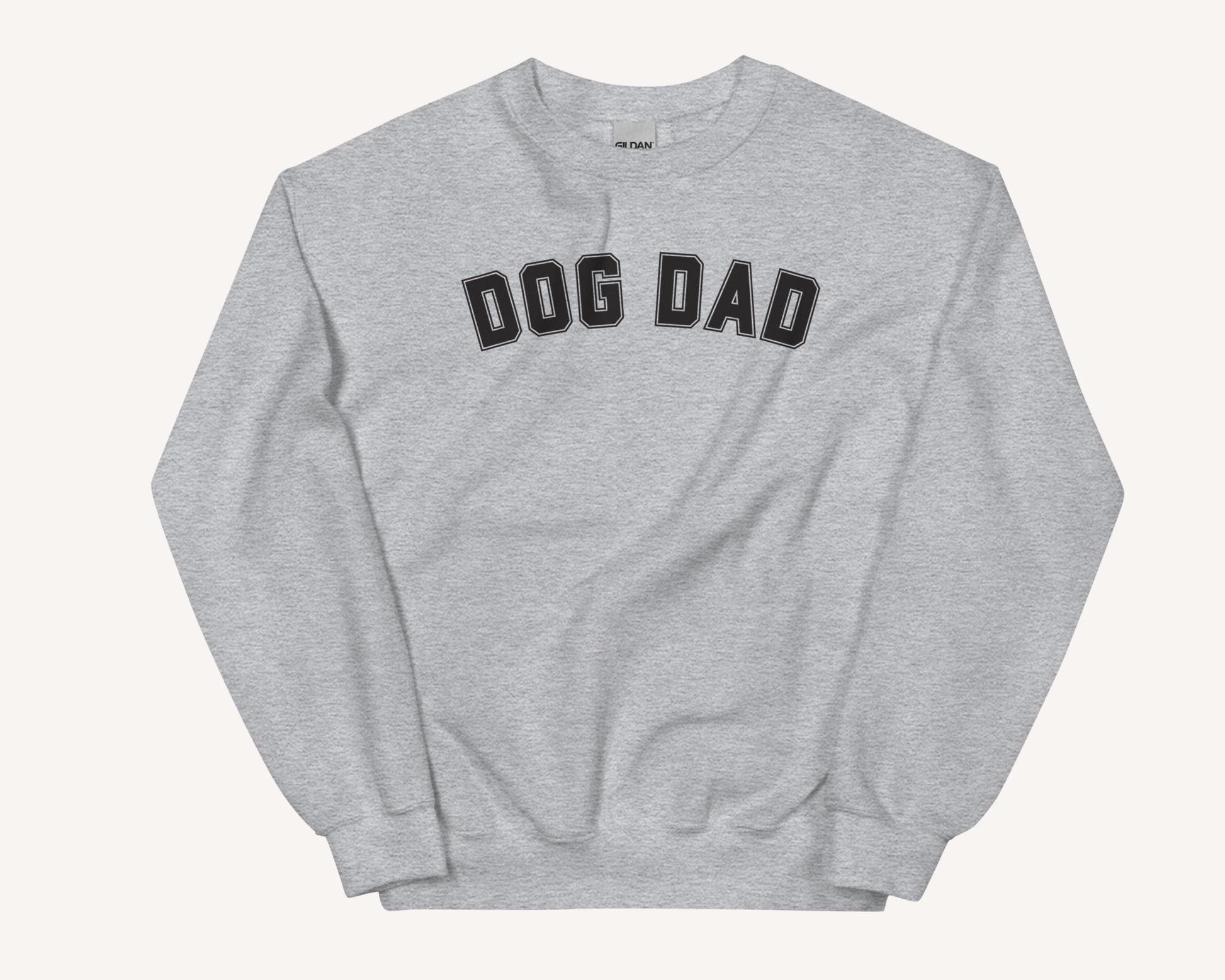Dog Dad Varsity Sweatshirt