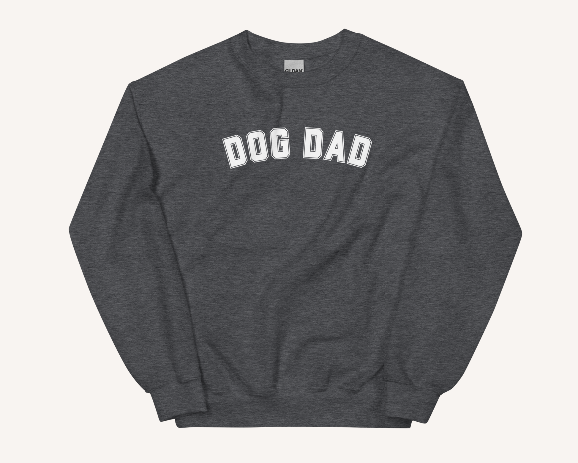 Dog Dad Varsity Sweatshirt