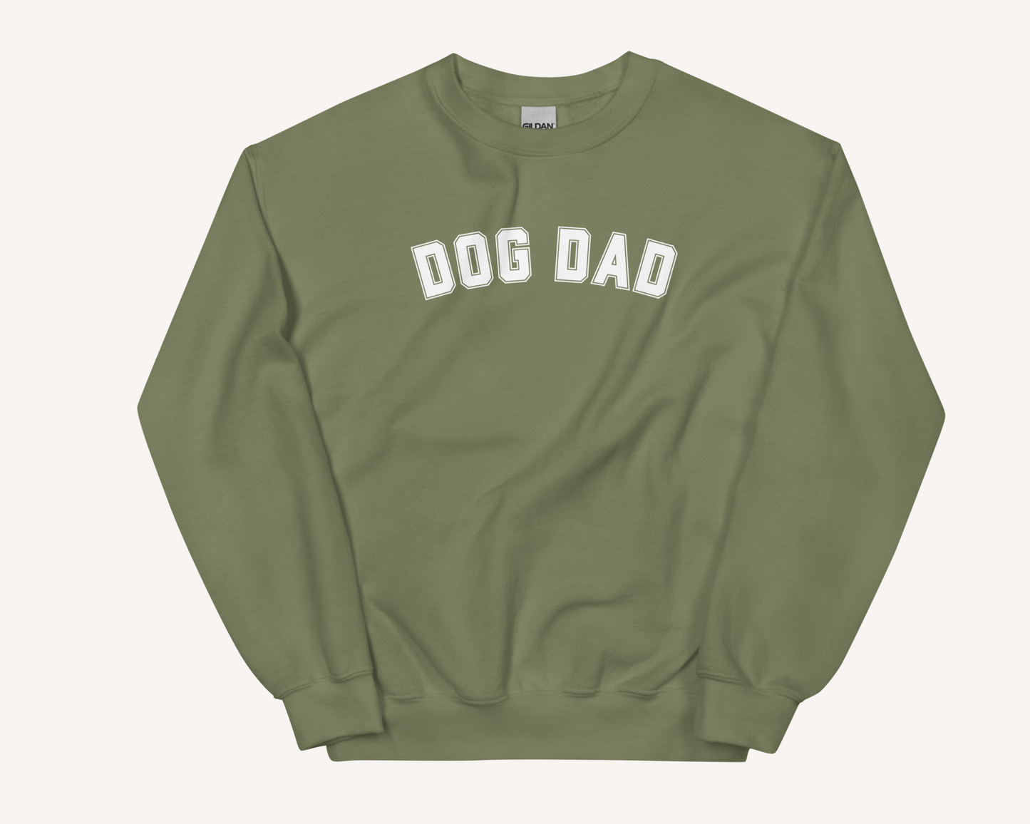 Dog Dad Varsity Sweatshirt