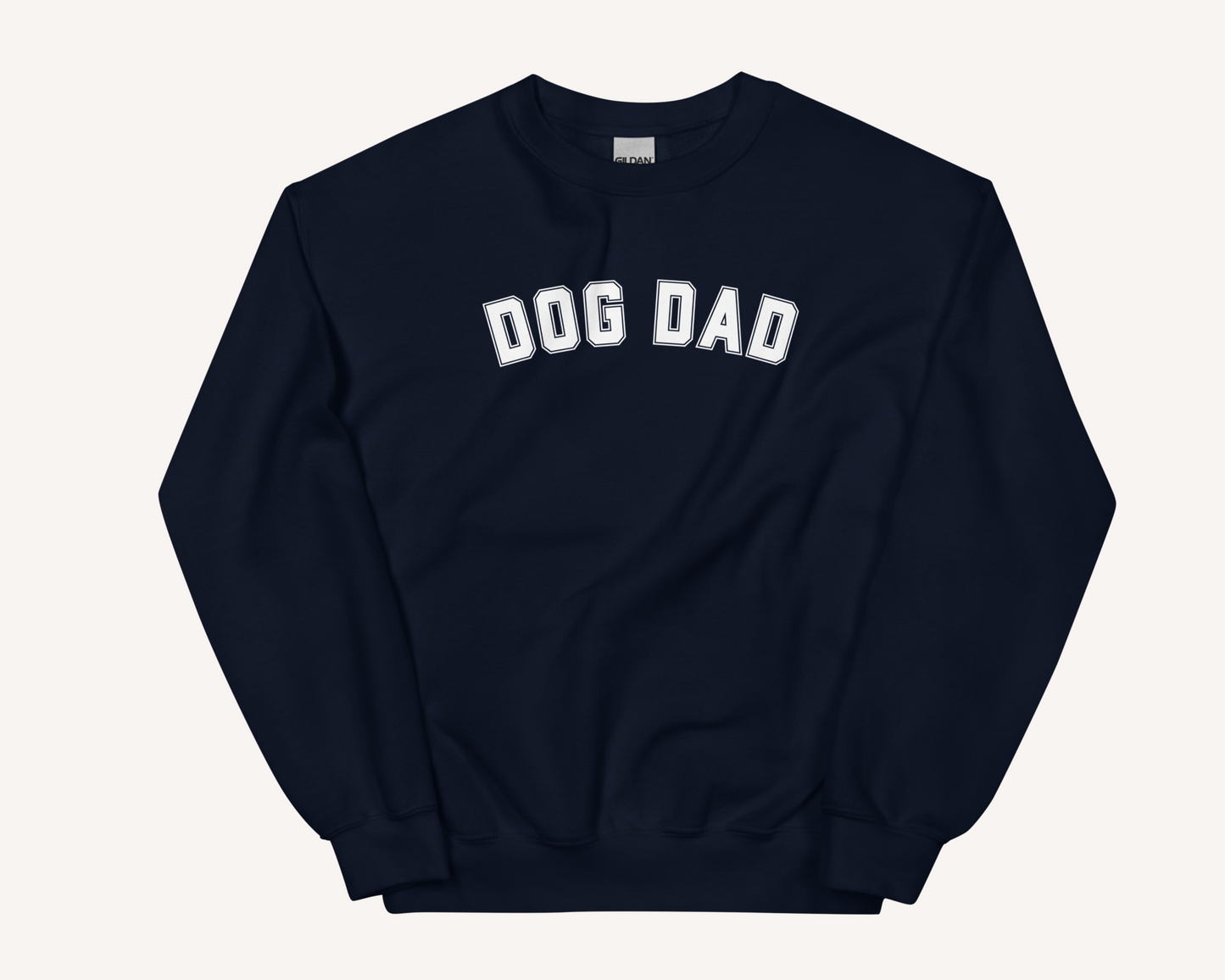 Dog Dad Varsity Sweatshirt