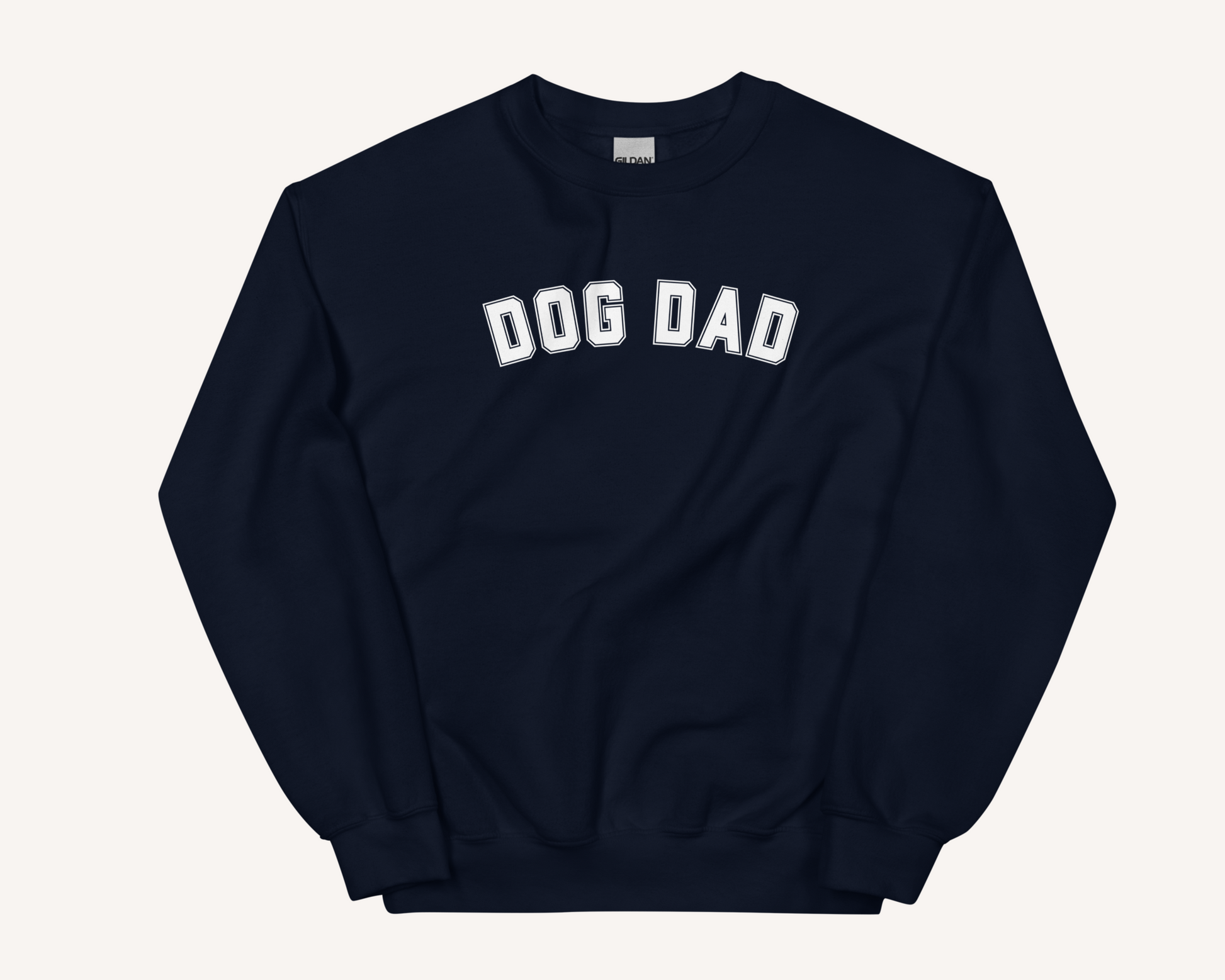 Dog Dad Varsity Sweatshirt