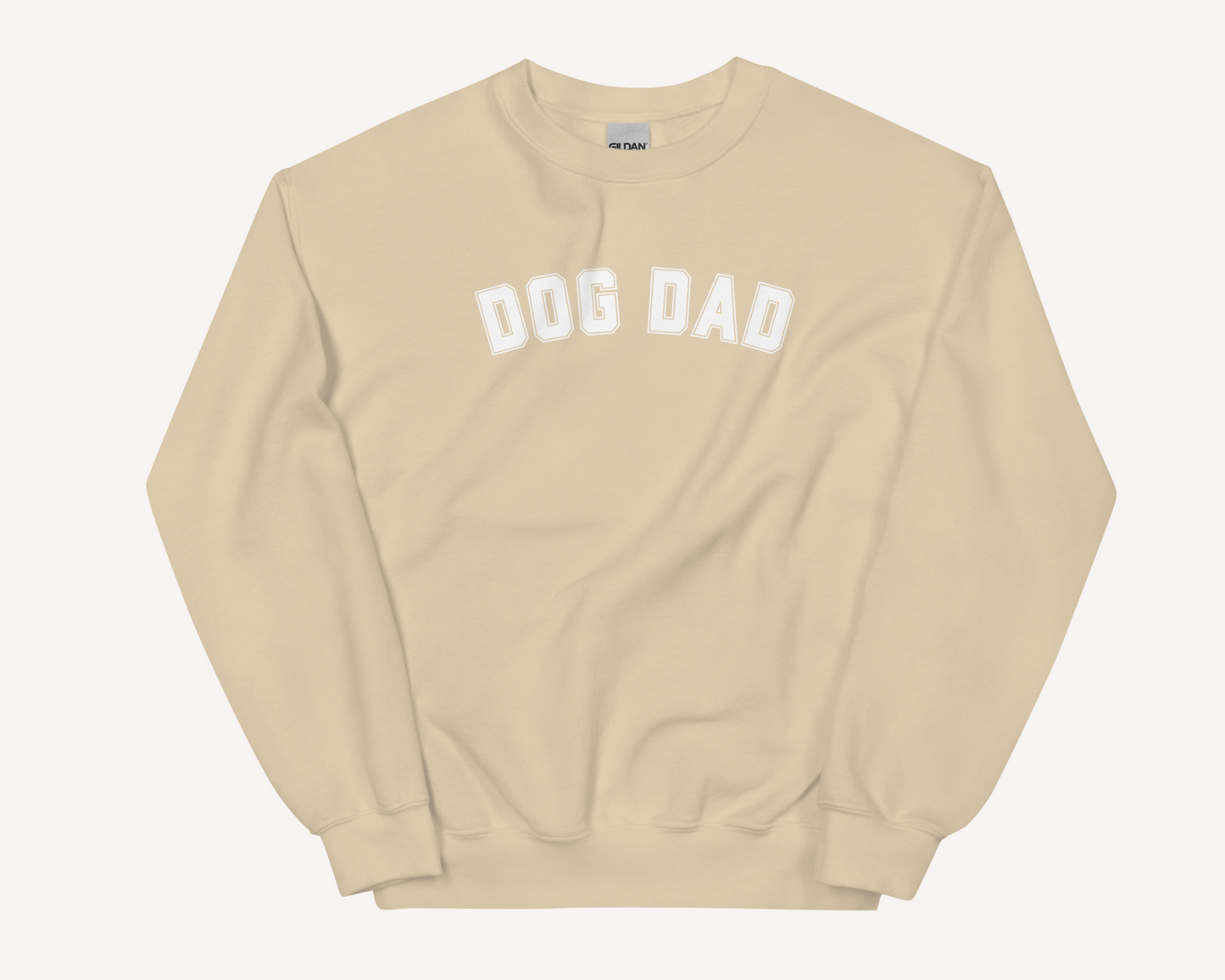 Dog Dad Varsity Sweatshirt