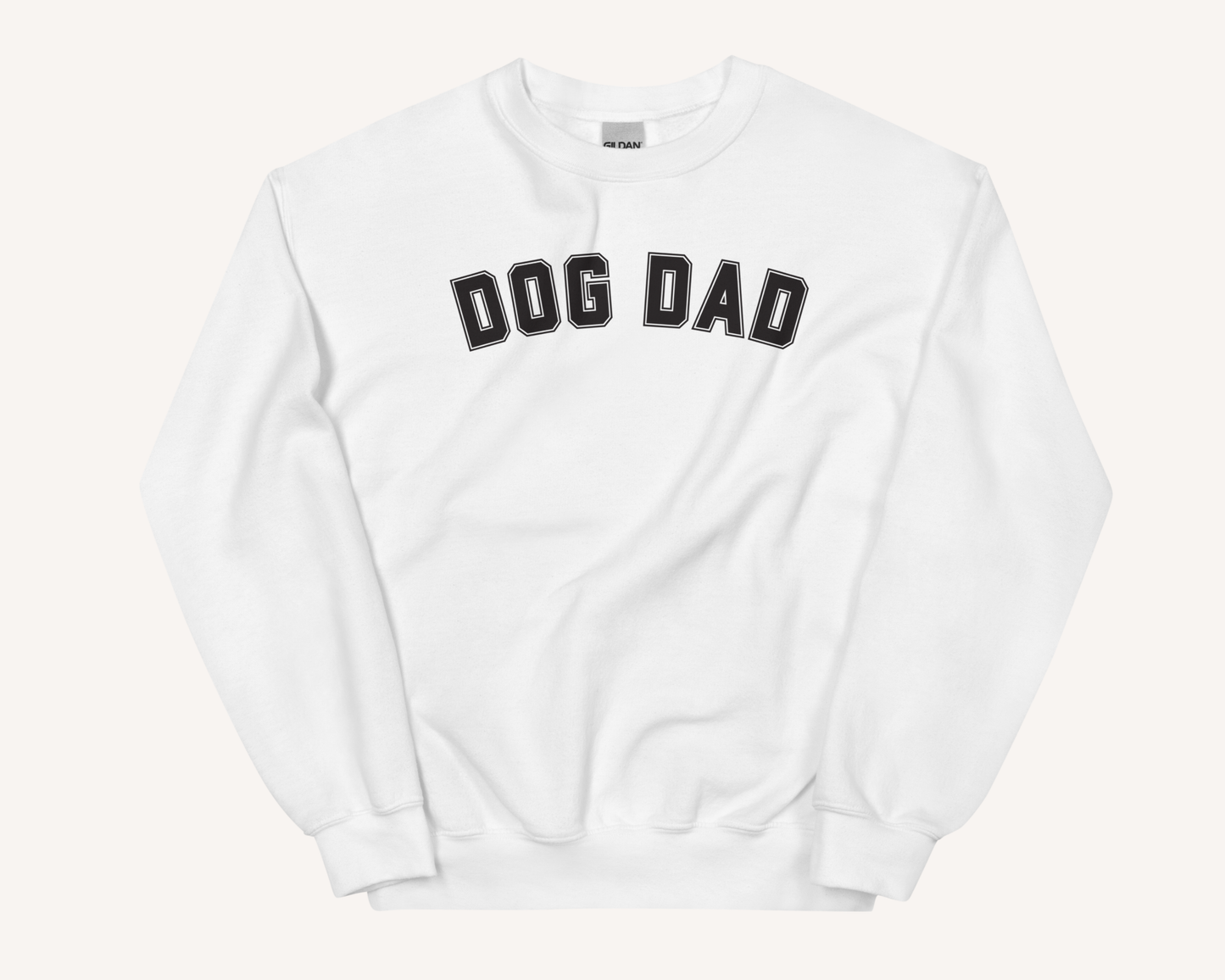 Dog Dad Varsity Sweatshirt
