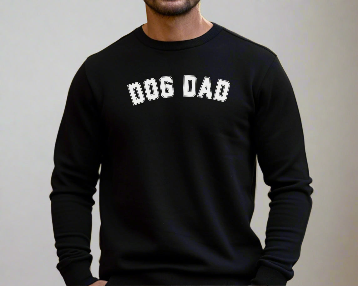 Dog Dad Varsity Sweatshirt - TLC Paws