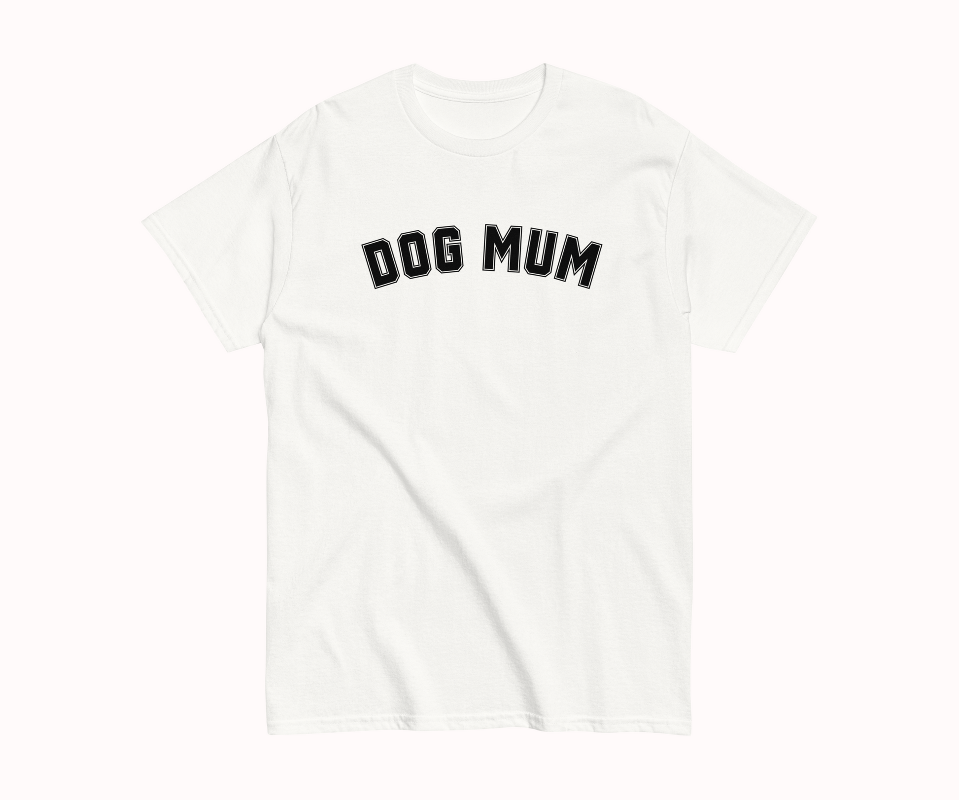 Dog Mum Varsity Tshirt