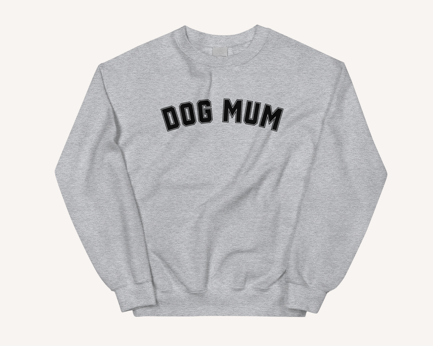 Dog Mom Mum Varsity Sweatshirt - TLC Paws