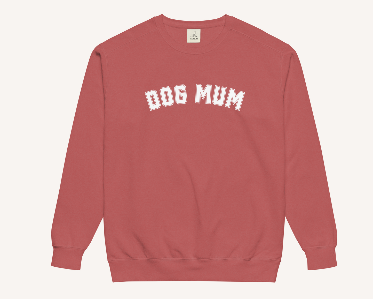 Dog Mom Mum Varsity Sweatshirt - TLC Paws