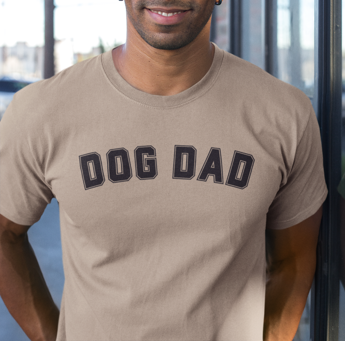 Dog Dad Varsity Tshirt - TLC Paws
