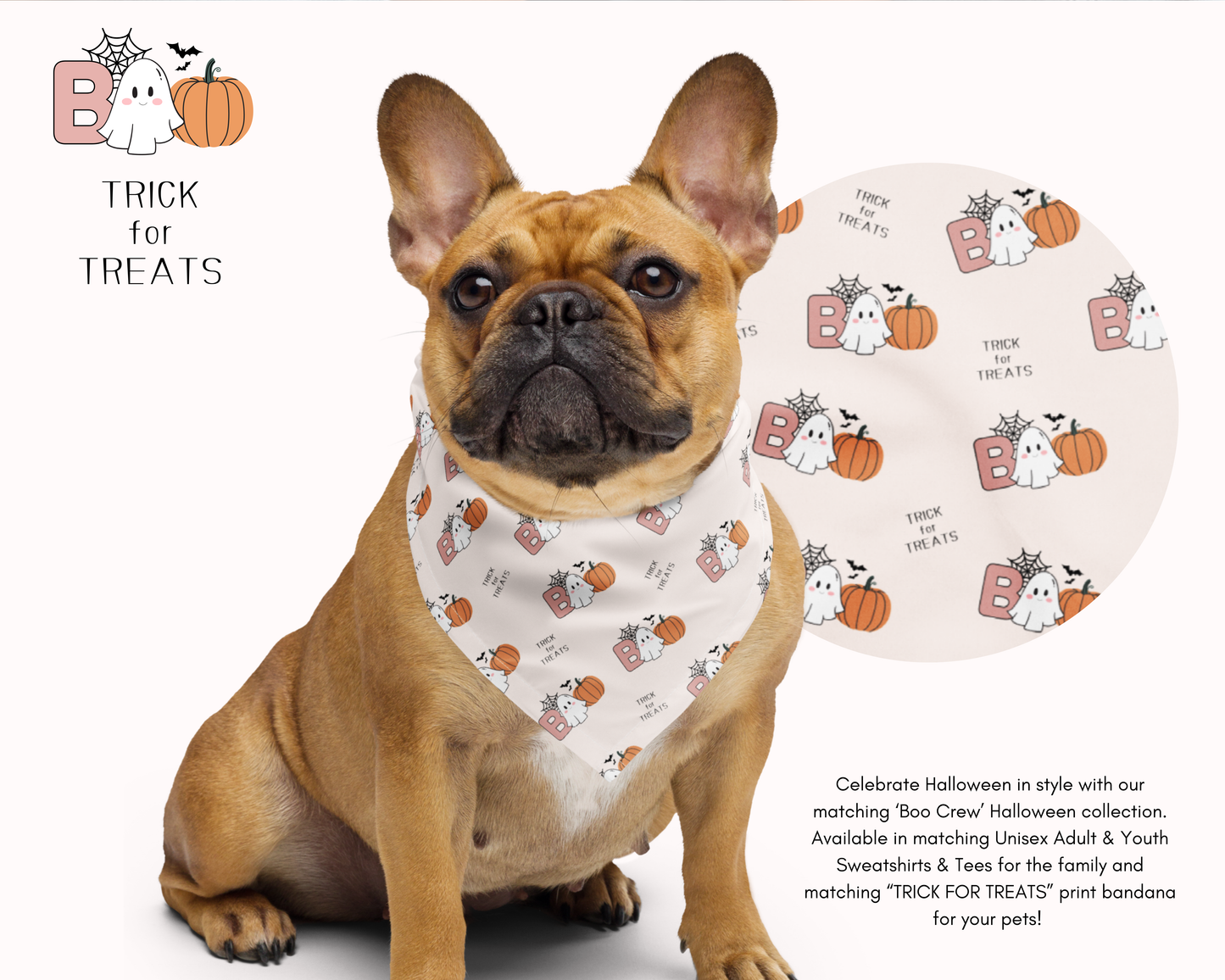 Halloween Boo Crew Baby Romper - Matching Family Set - TLC Paws