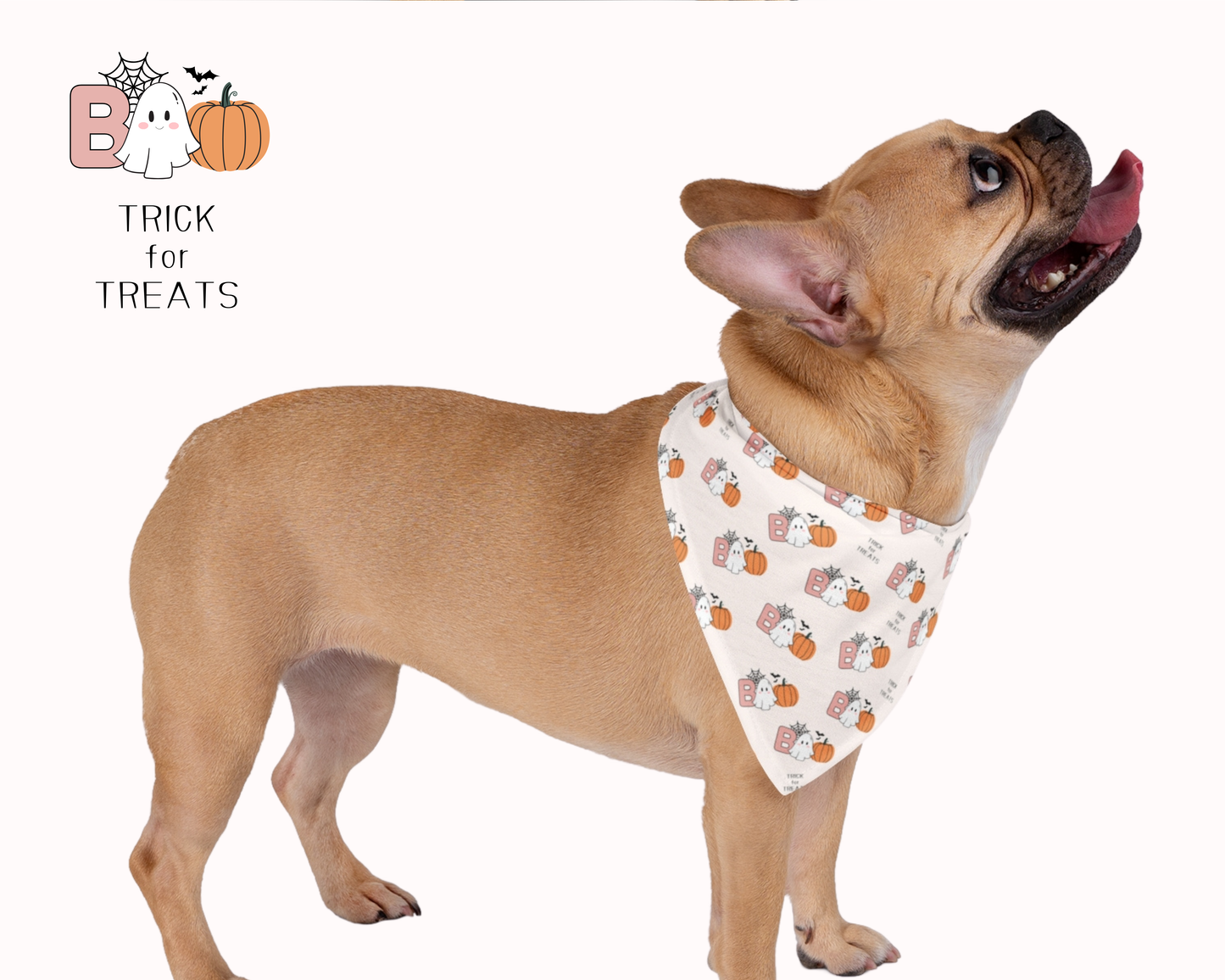 Halloween Boo Crew Dog Bandana- Matching Family Set - TLC Paws