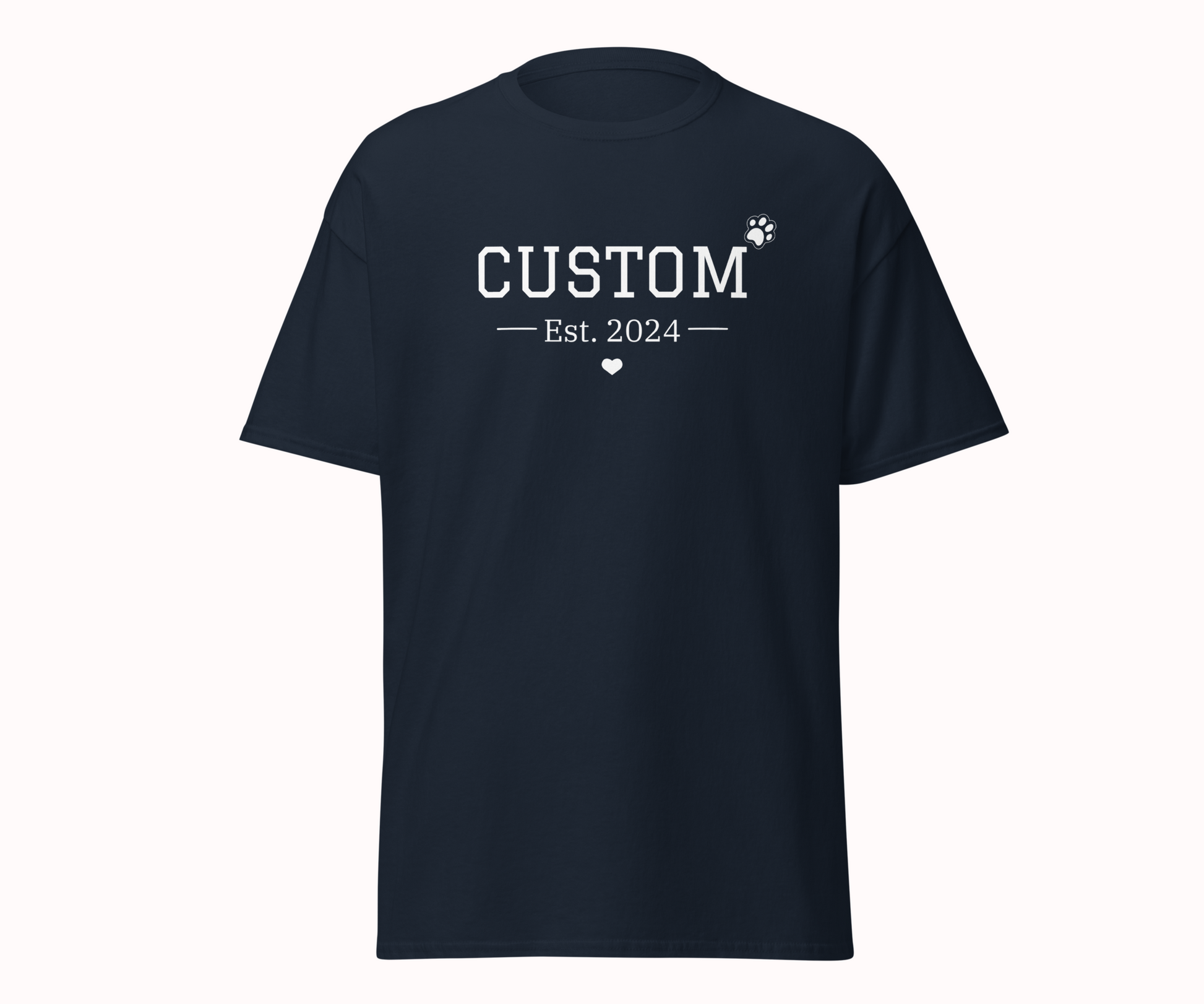 Personalised Pet Varsity Unisex Shirt - TLC Paws