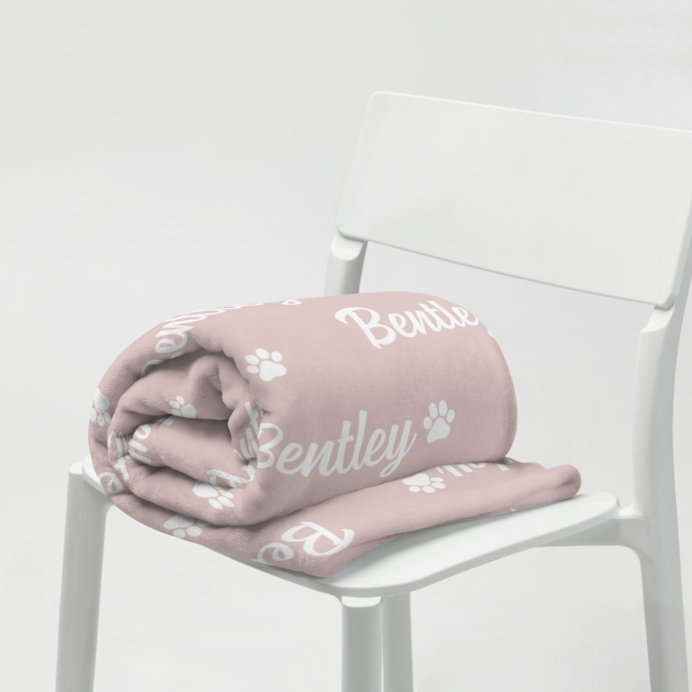Personalised Pet and Baby Blanket