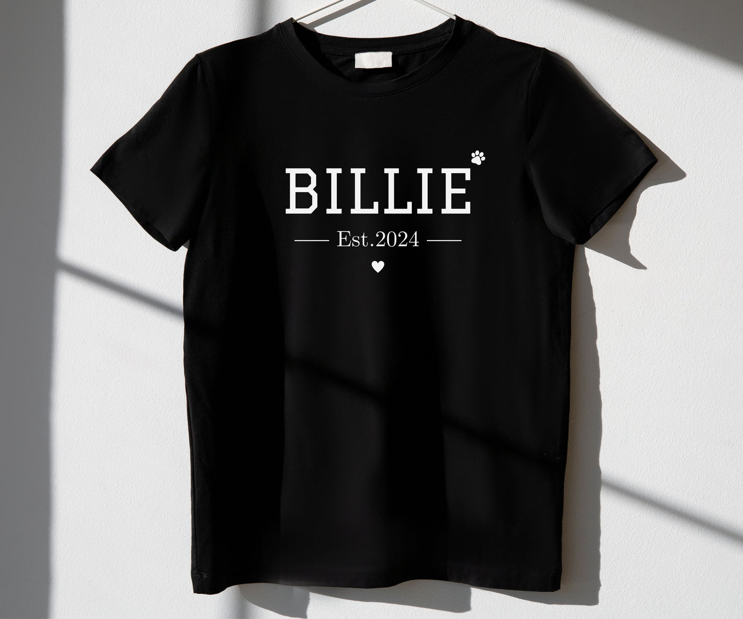 Personalised Pet Varsity Kids Shirt - TLC Paws