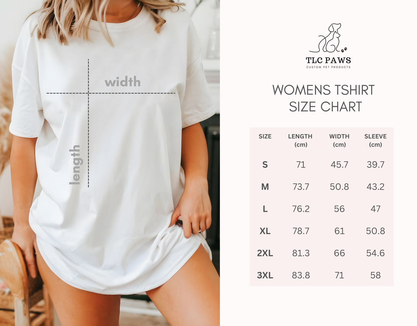 Personalised Pet Unisex Shirt - TLC Paws