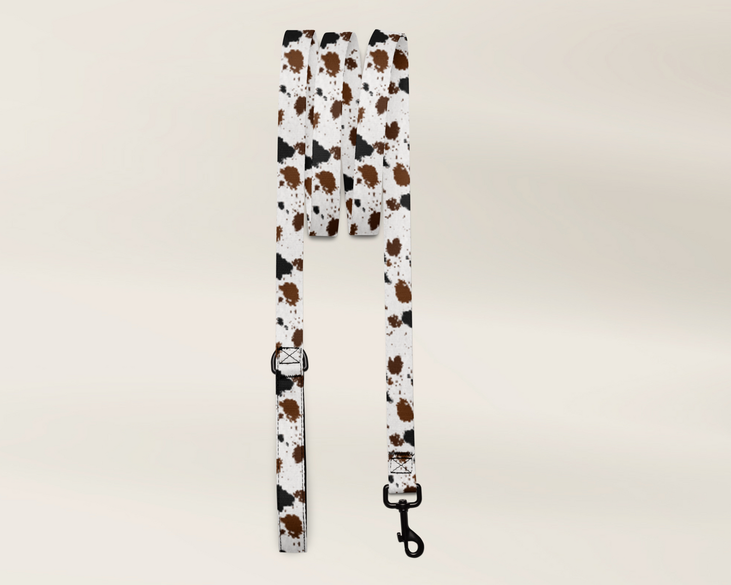 Dog Leash - Cowhide Animal Print - TLC Paws