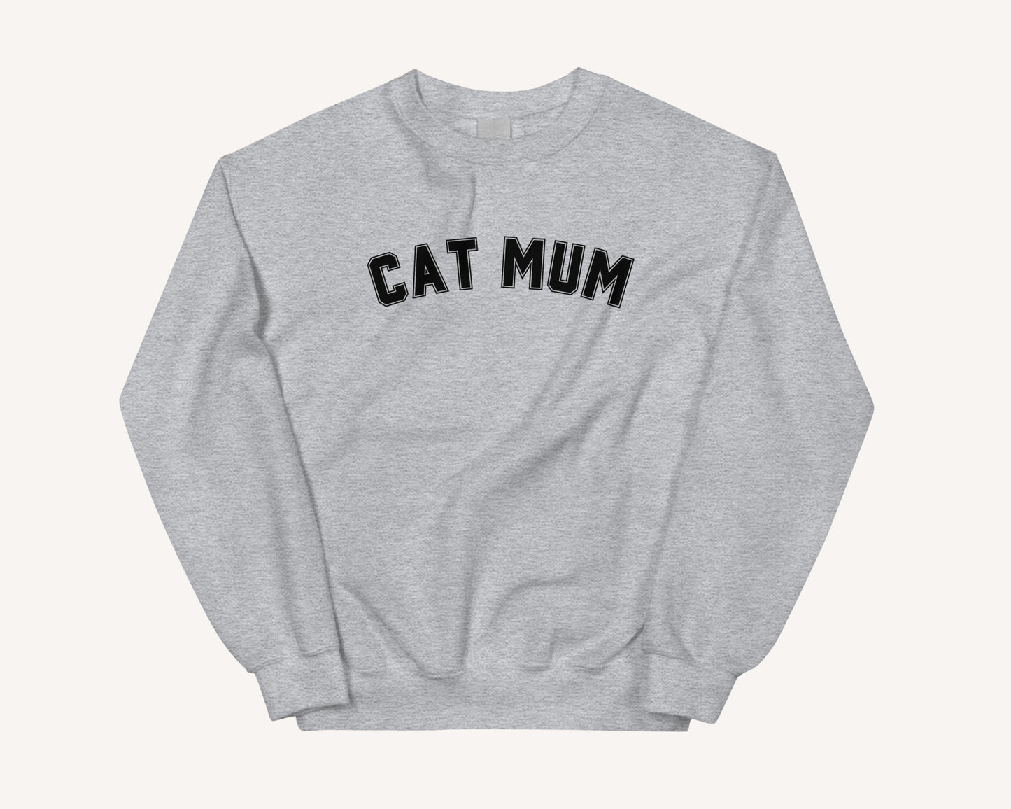 Cat Mom Mum Varsity Sweatshirt - TLC Paws