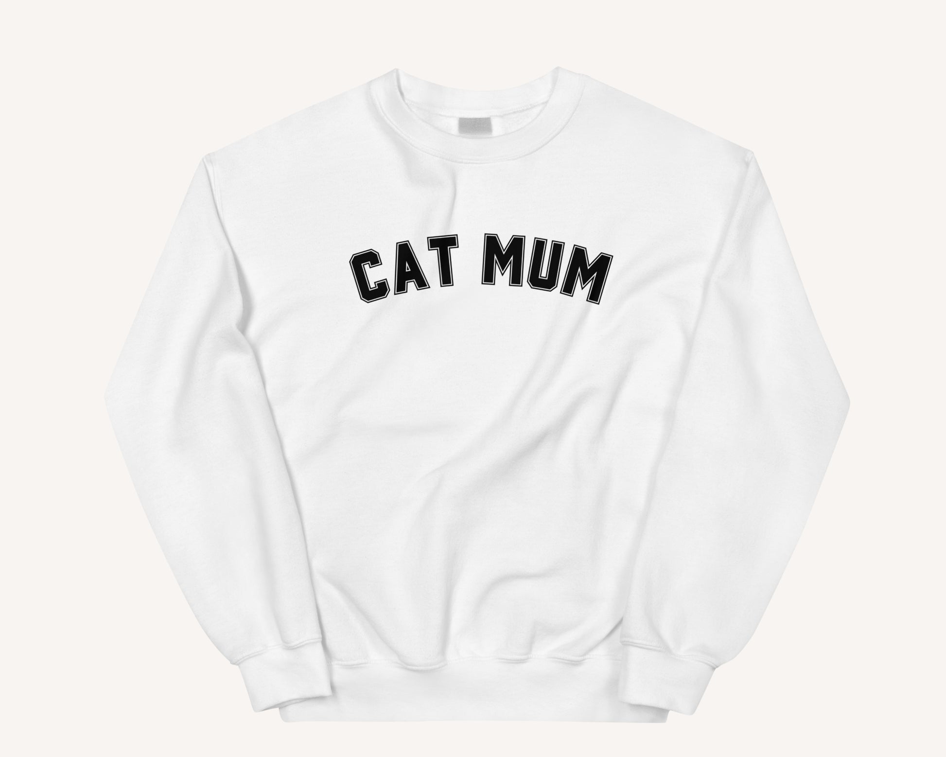 Cat Mom Mum Varsity Sweatshirt - TLC Paws