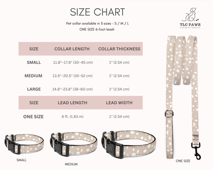 Dog Leash - Spotted Sand - TLC Paws