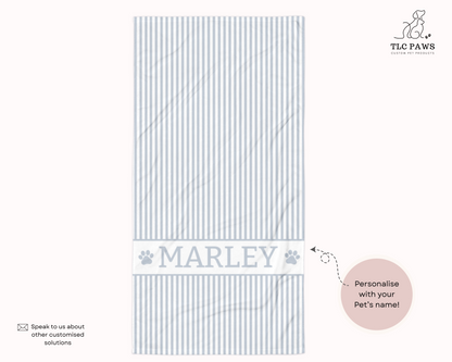 Personalised Beach Towel (Sand) – Custom Soft & Absorbent Towels for You and Your Pets - TLC Paws