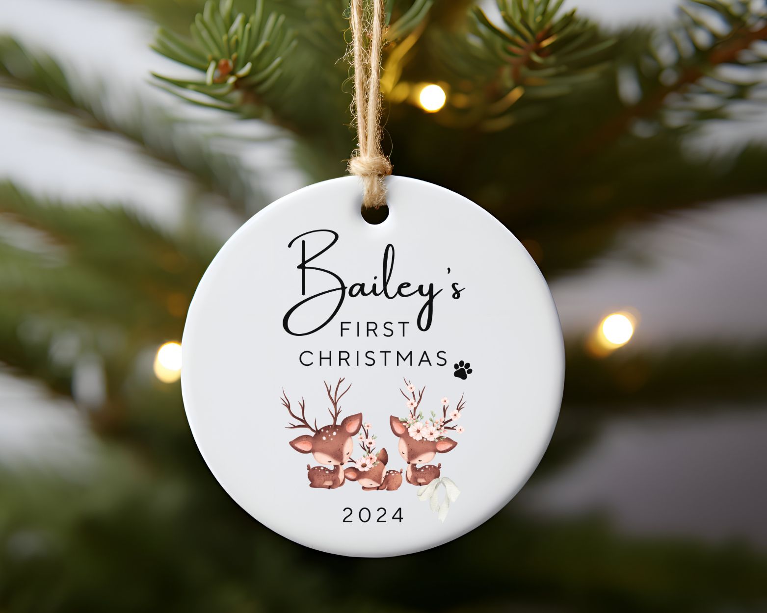 Personalised Holiday Decorations 