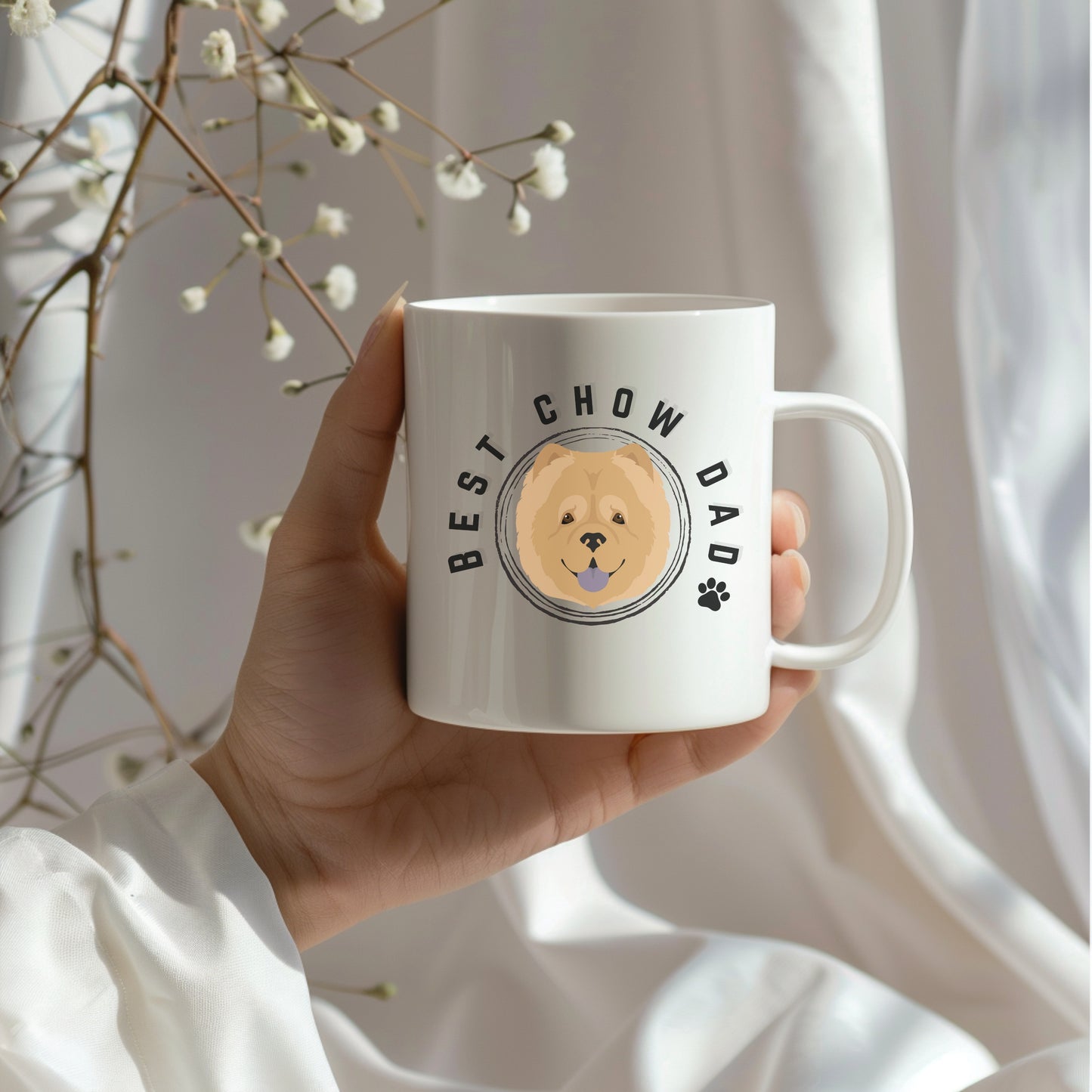 Chow Chow Dad Pet Mug - TLC Paws