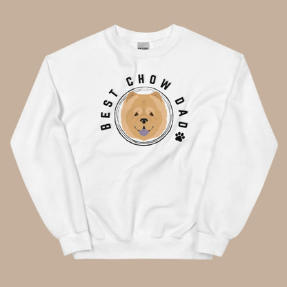 Best Chow Chow Dad Sweatshirt Dog Dad Jumper - TLC Paws