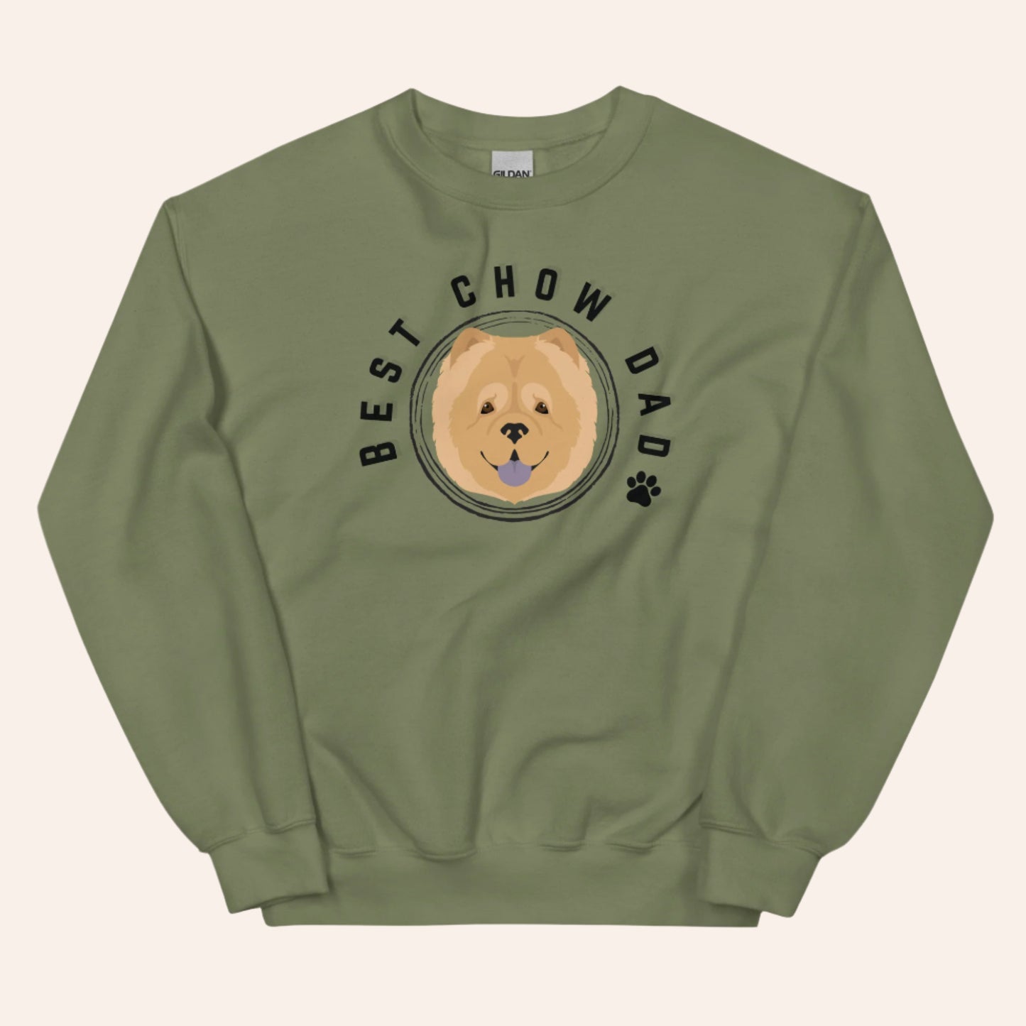 Chow Chow Dog Dad Sweatshirt - TLC Paws