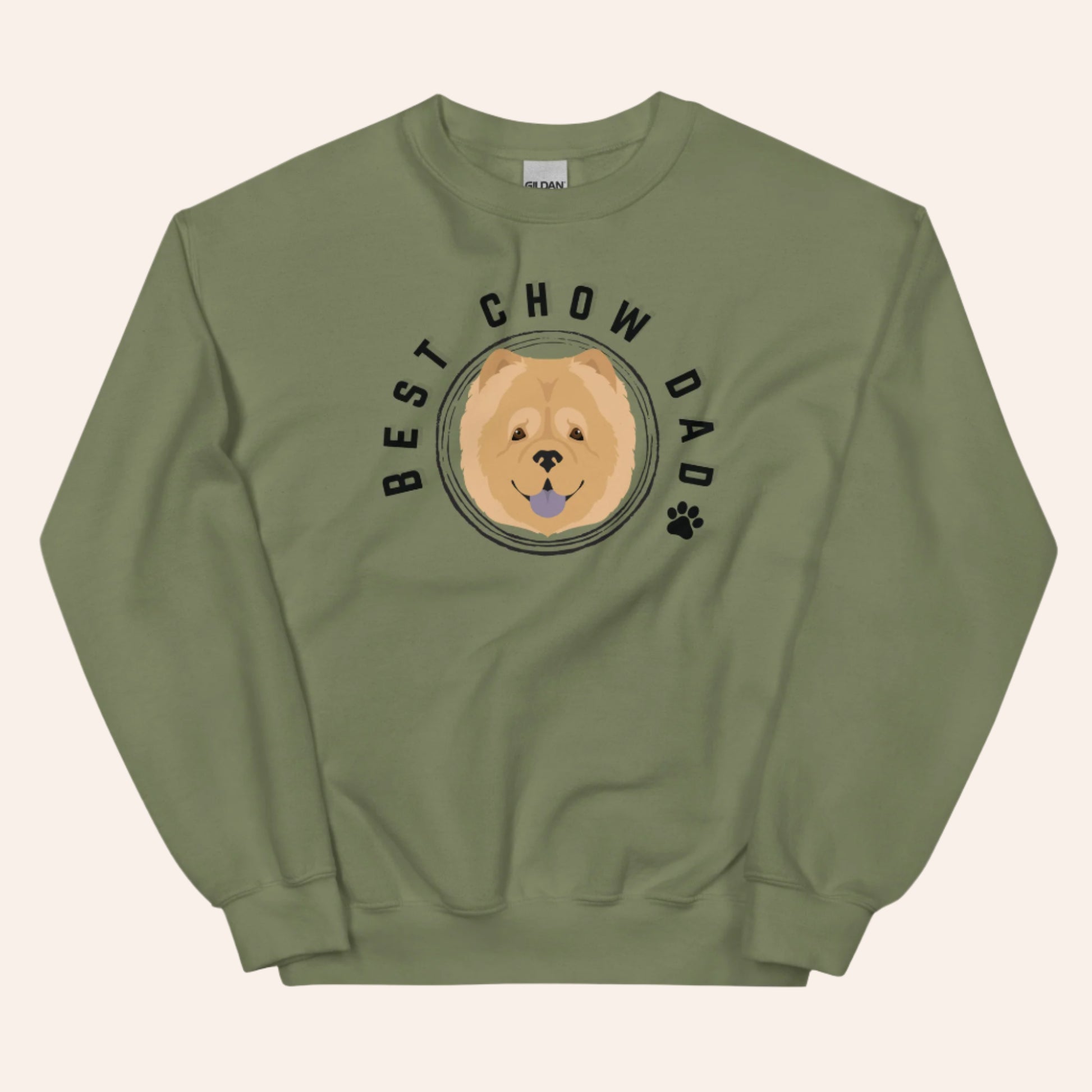 Chow Chow Dog Dad Sweatshirt - TLC Paws