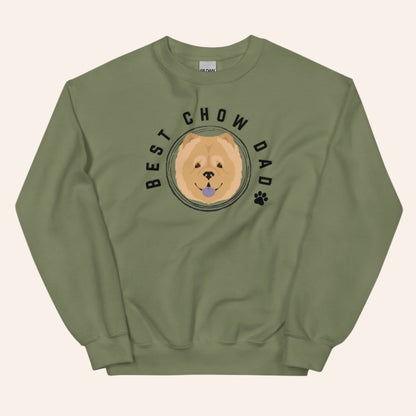 Chow Chow Dog Dad Sweatshirt - TLC Paws