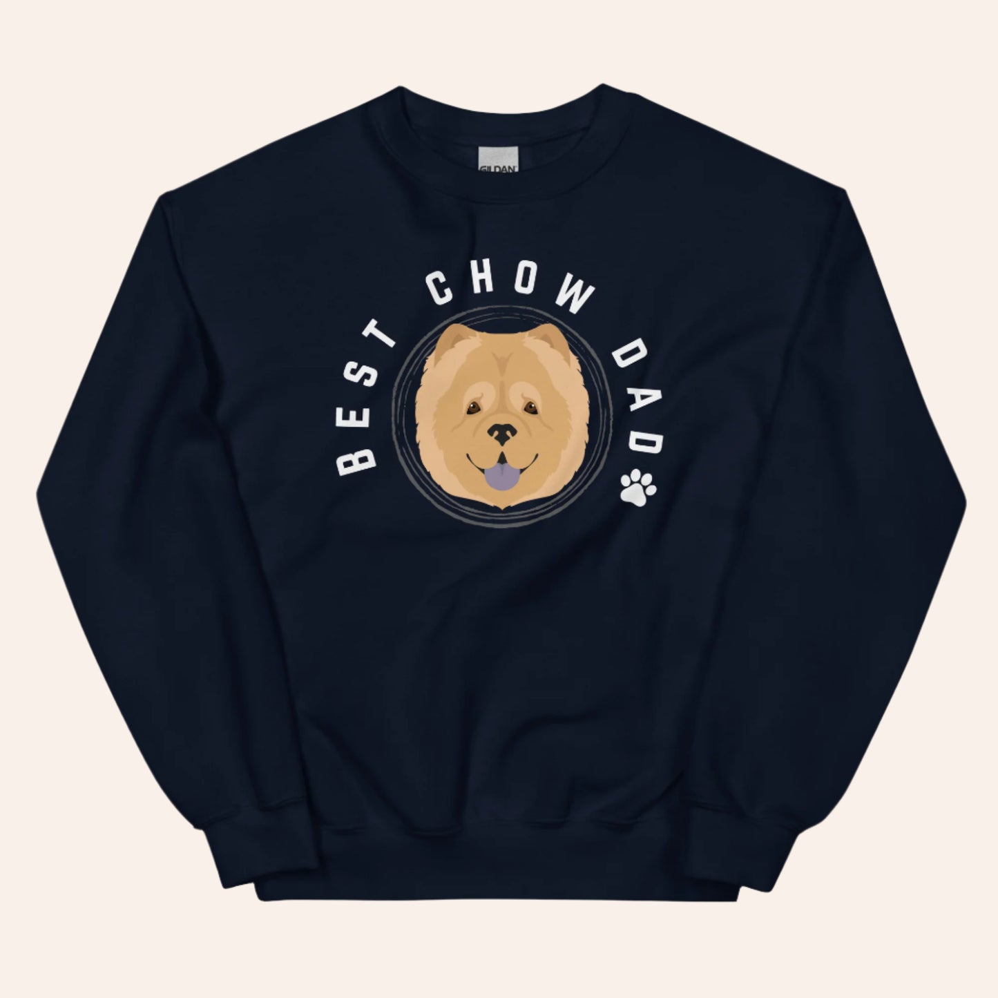 Chow Chow Dog Dad Sweatshirt - TLC Paws