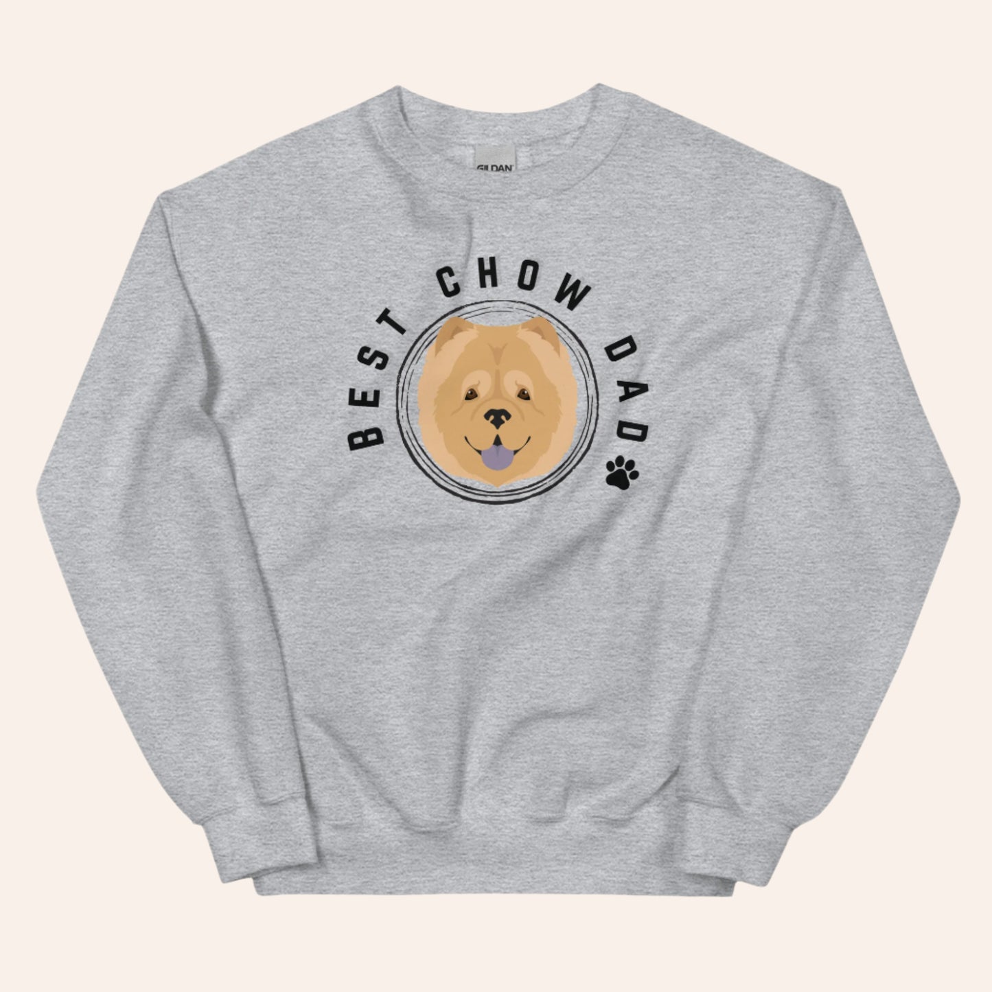 Chow Chow Dog Dad Sweatshirt - TLC Paws