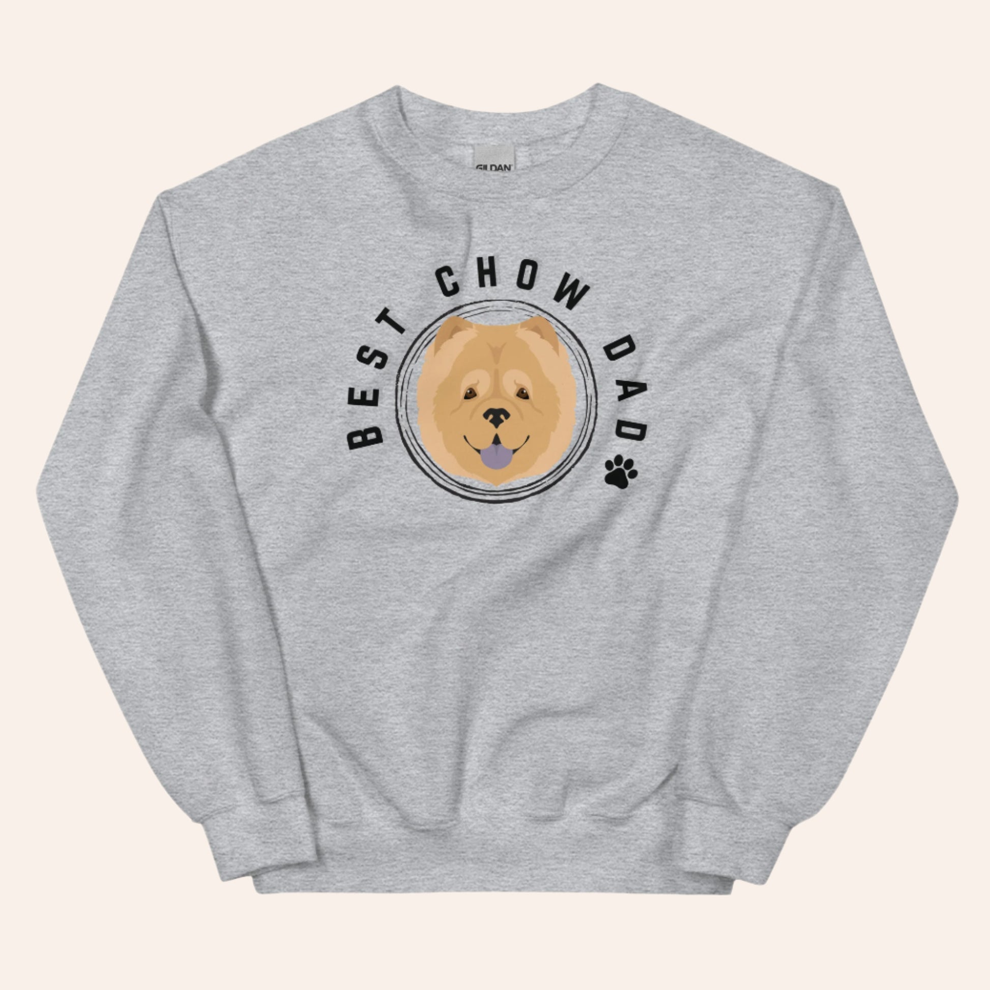 Chow Chow Dog Dad Sweatshirt - TLC Paws