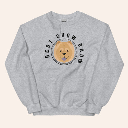 Chow Chow Dog Dad Sweatshirt - TLC Paws