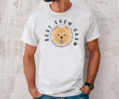 Best Chow Chow Dad Tshirt - TLC Paws